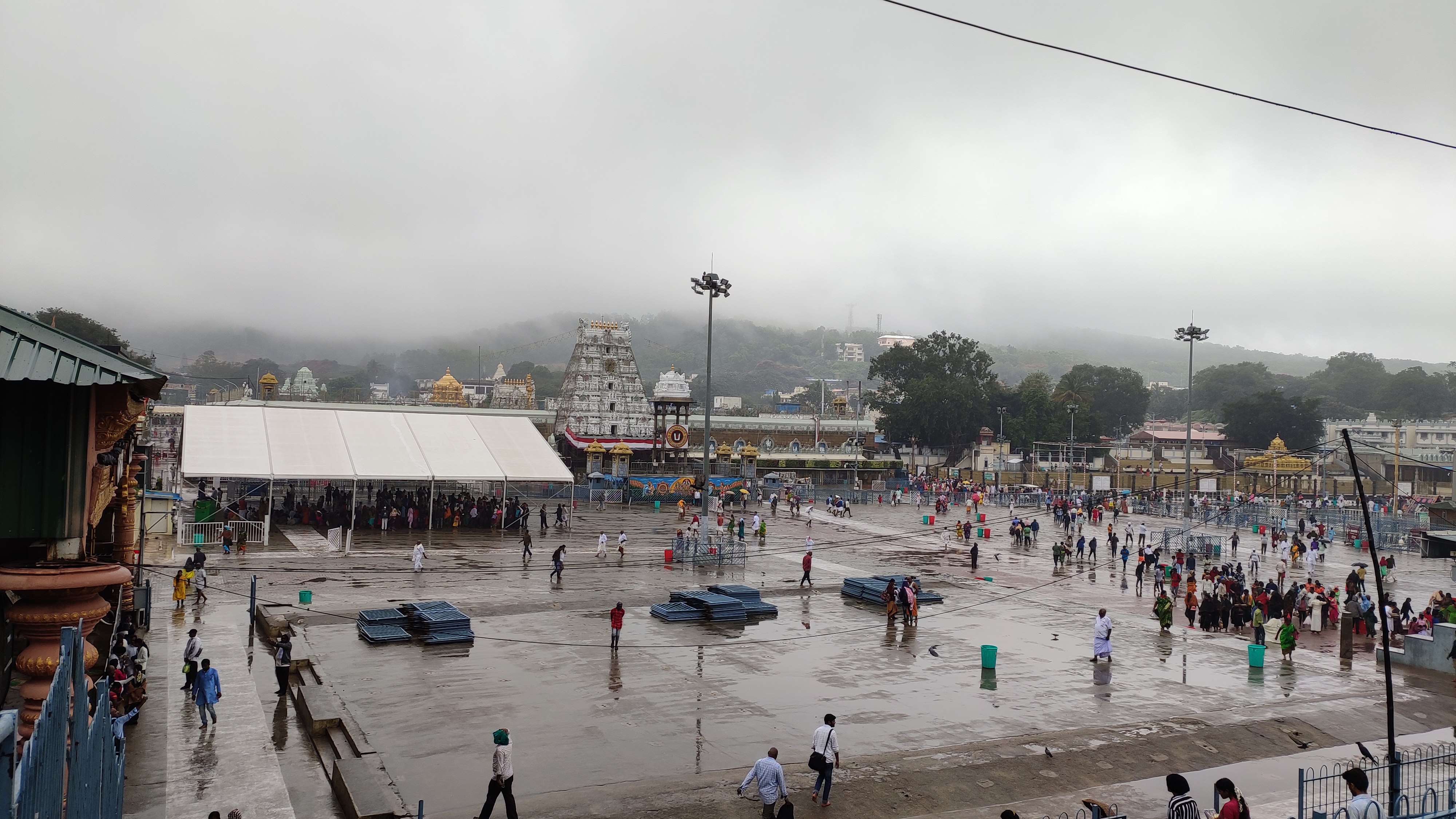 A day at temple after long time